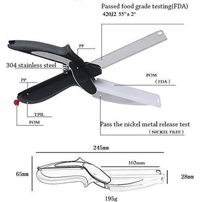 2-in-1 Clever Cutter |🔥FLAT 50% SAVINGS🔥